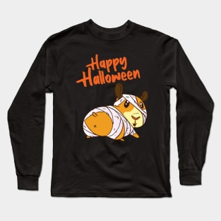 Hamster Mummy Happy Halloween Long Sleeve T-Shirt